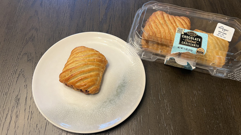 Kroger Private Selection Chocolate-Filled Croissants