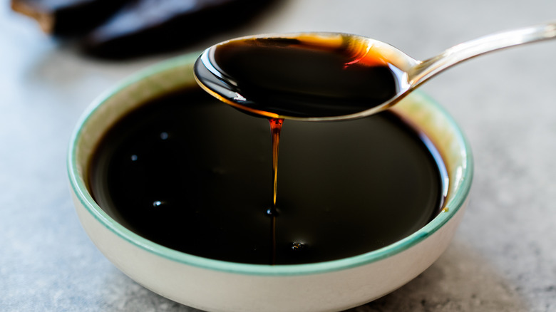 spoon of molasses