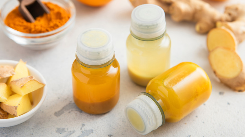 bottled up ginger drinks