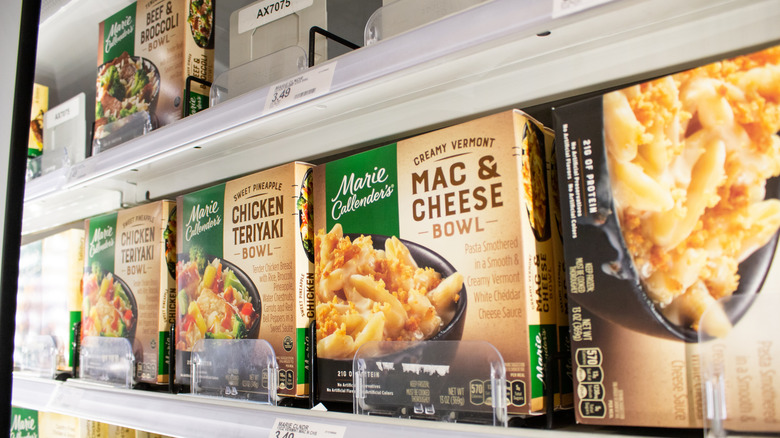 Various Marie Callender's frozen meals