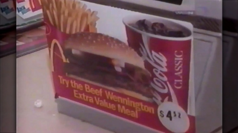 1998 McDonald's Beef Wennington burger ad