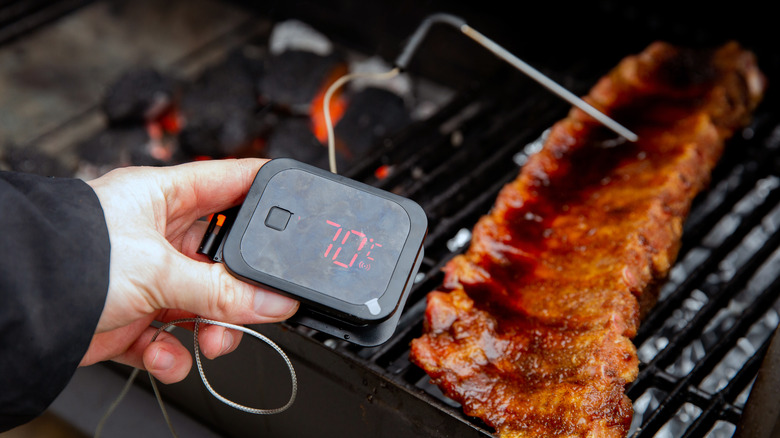 Digital meat thermometer 