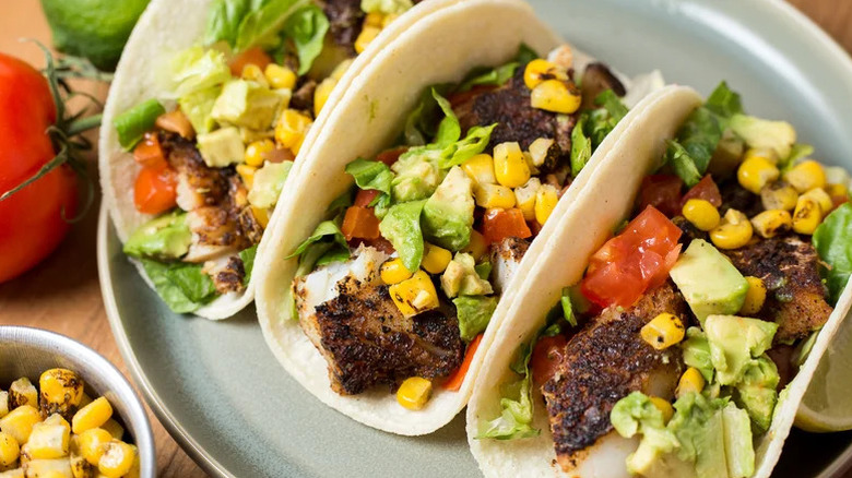 blackened fish tacos