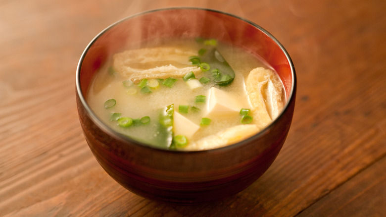 miso soup in bowl