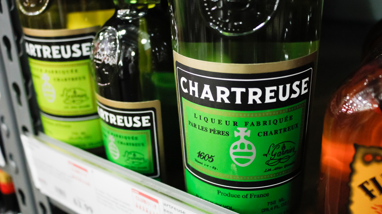bottles of Chartreuse