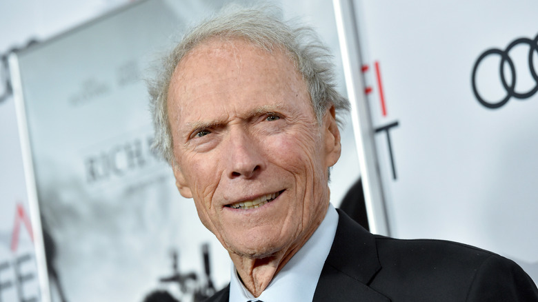 Clint Eastwood on red carpet