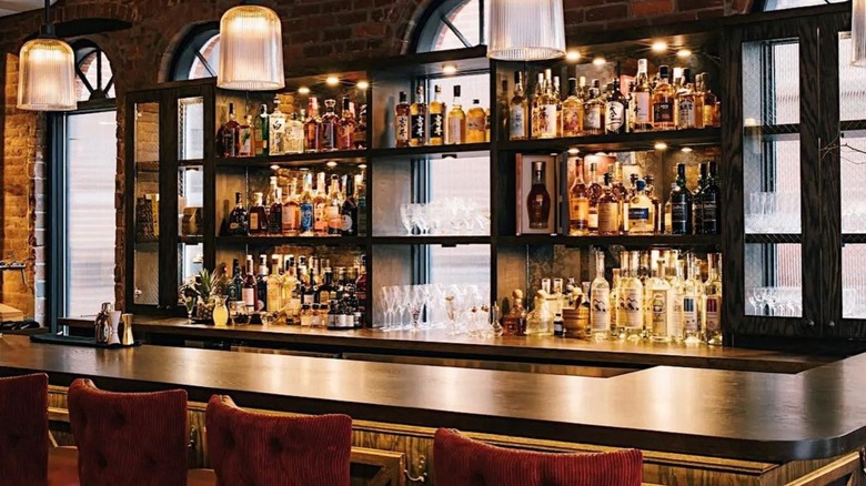 martiny's bar interior