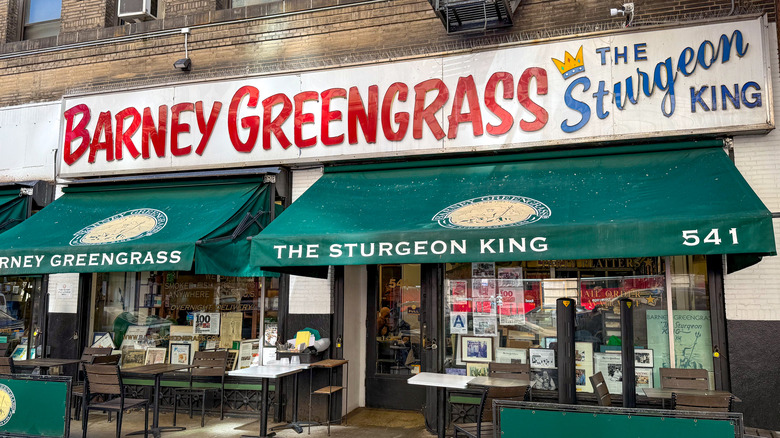 Exterior of Barney Greengrass