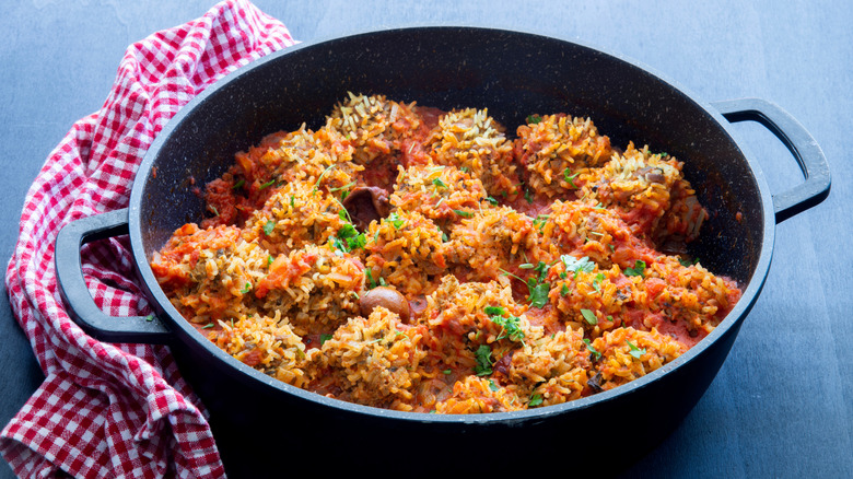 porcupine meatballs in sauce