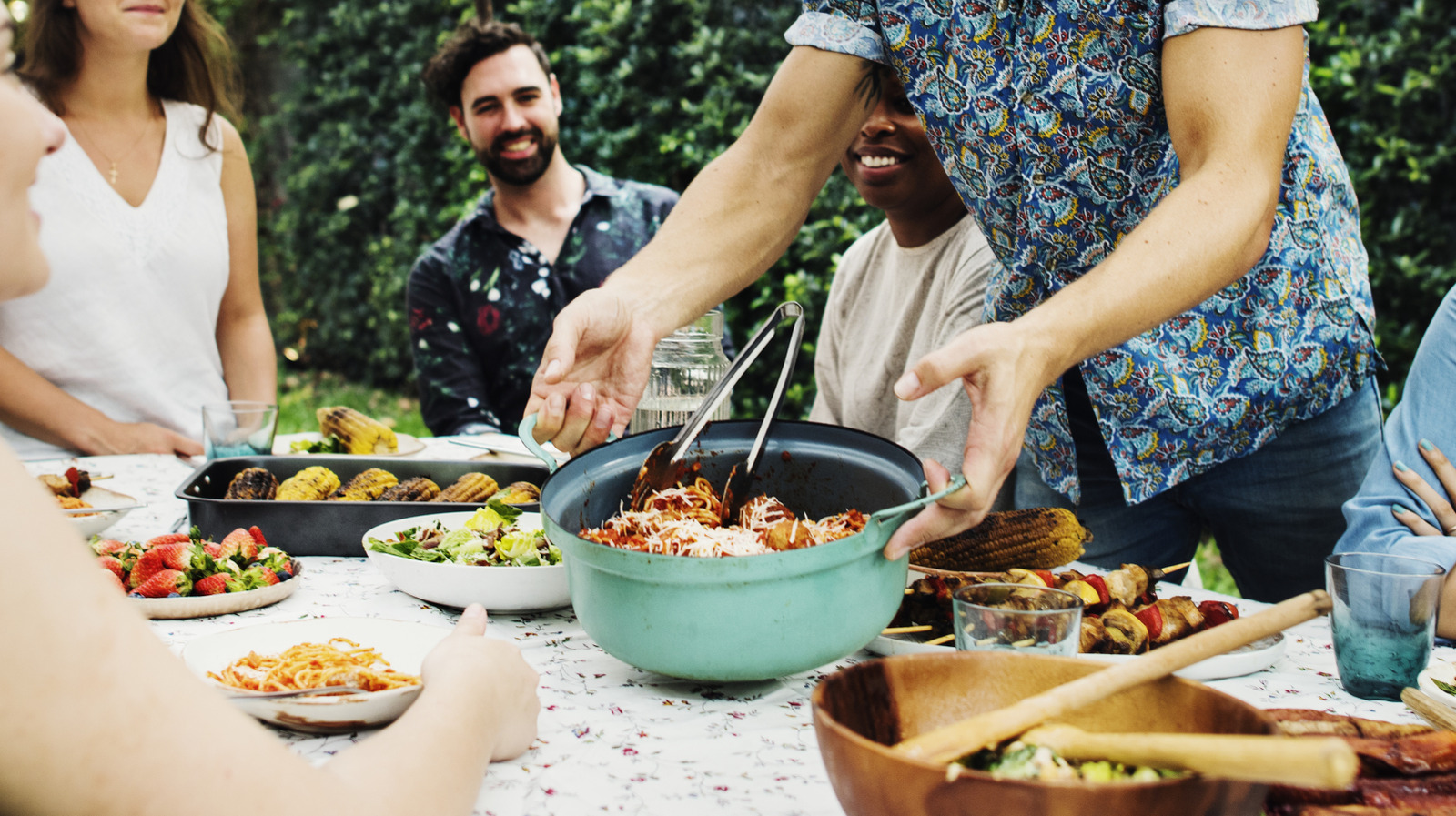 The Old-School Potluck Dish That Effortlessly Stretched Ground Beef - Tasting Table