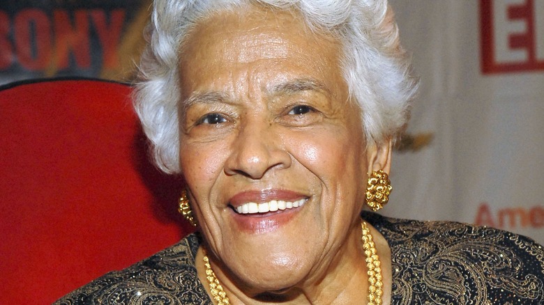 Close-up of Leah Chase smiling