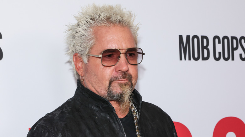Guy Fieri at a movie screening in 2025