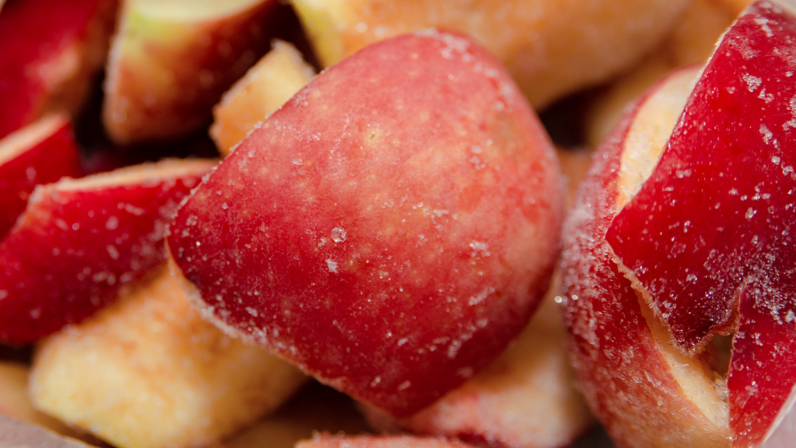 The Optimum Way To Avoid Browning When Storing Apples In The Freezer