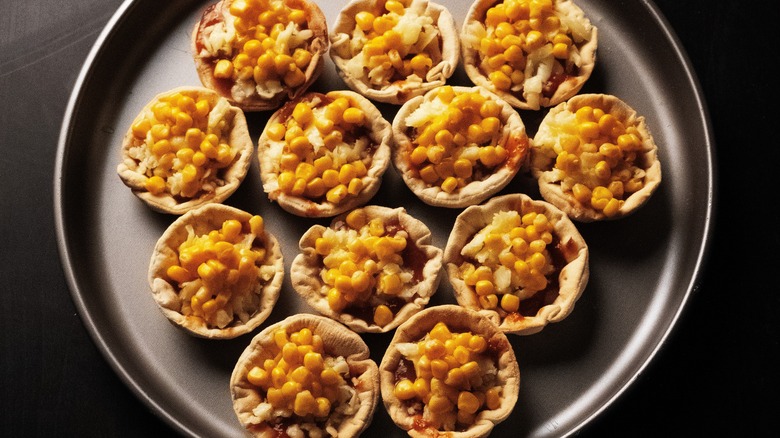 corn casserole in tarts