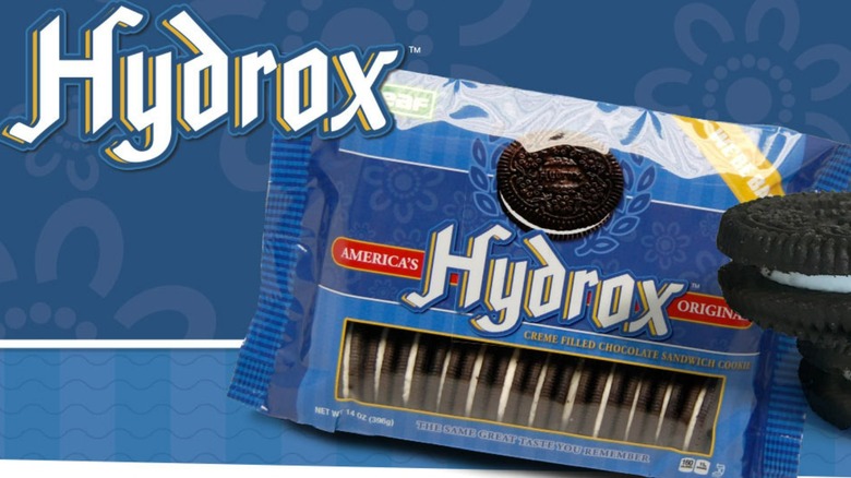 Package of Hydrox cookies