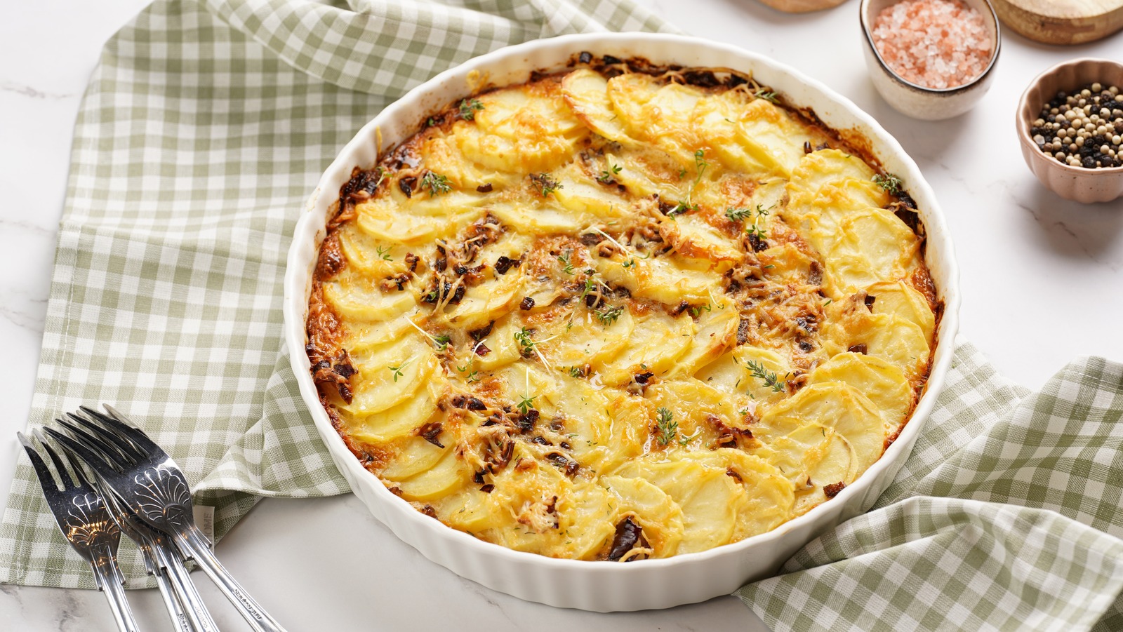 The Potent Ingredient To Intensify Au Gratin Potatoes