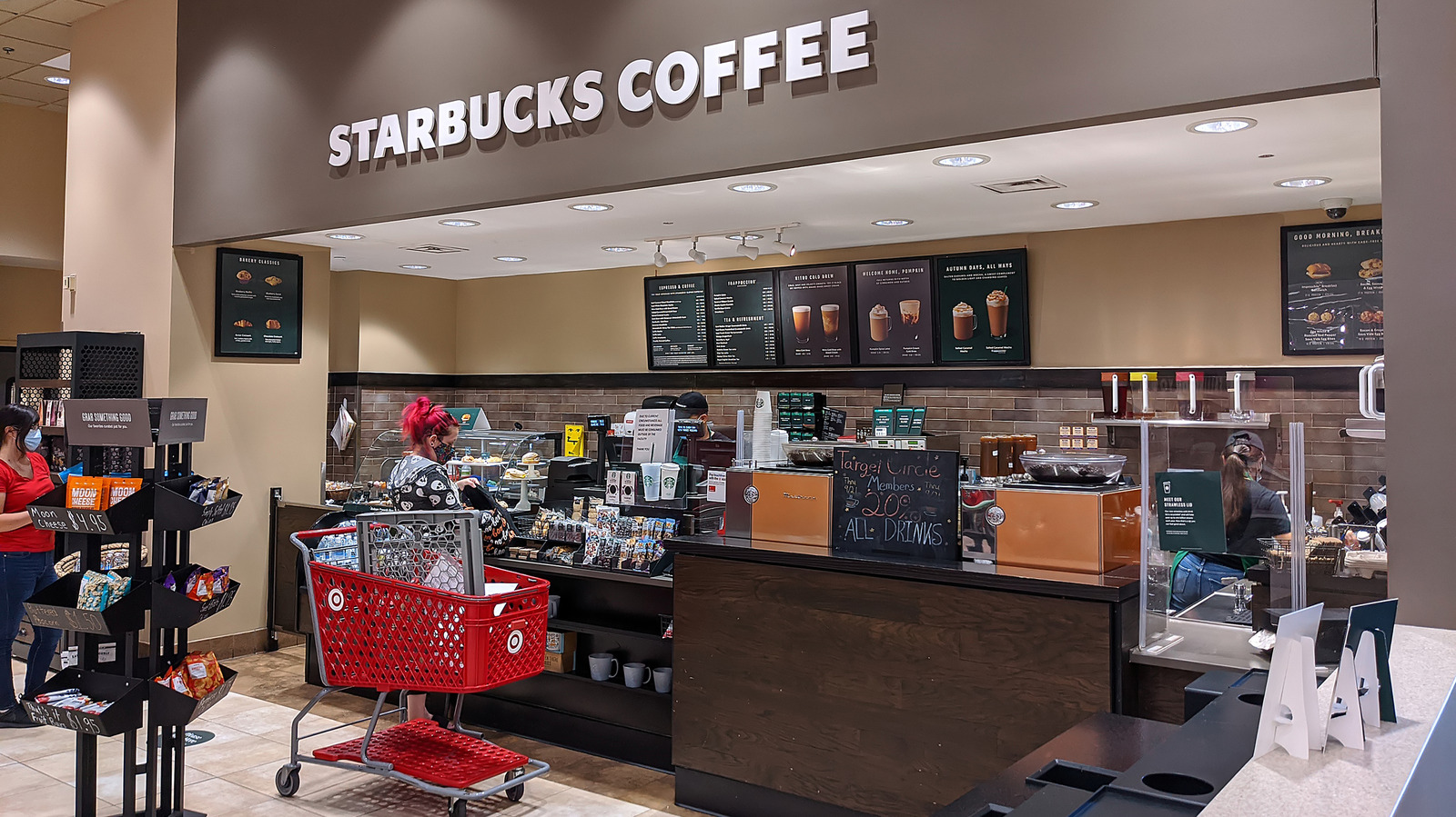 The Pricey Downside Of Ordering From A Target Starbucks