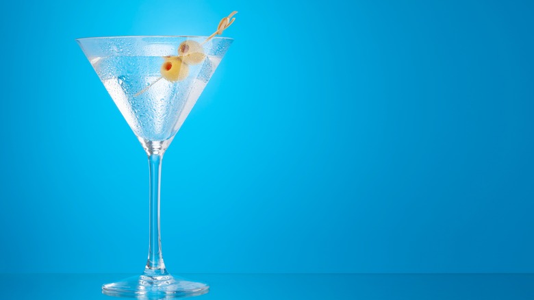 a vodka martini