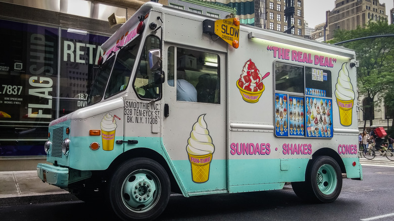 Ice cream truck in NYC