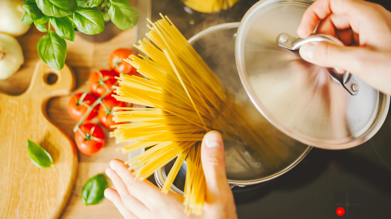 The Real Reason You Should Always Use Pasta Water To Loosen Sauce