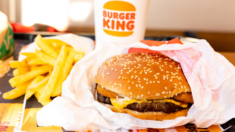 Burger King combination meal
