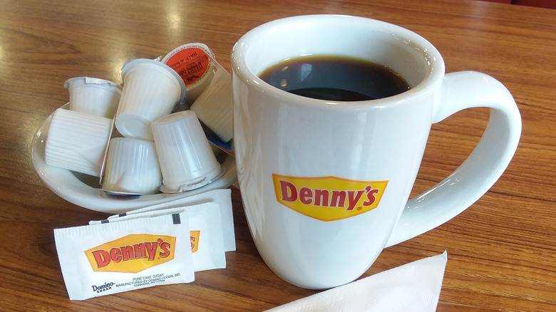 Denny's coffee creamer sugar