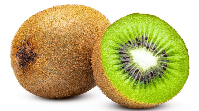 fresh green kiwifruit