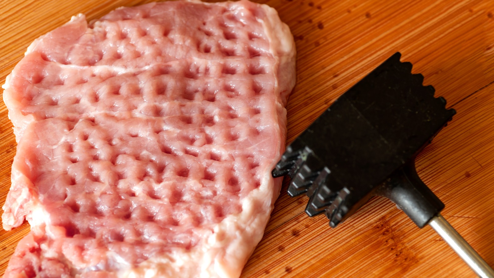 The Reason Meat Tenderizers Have A Spiky Side