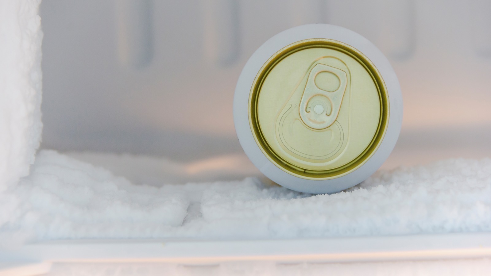 The Reason You Should Never Freeze Canned Goods And Sodas