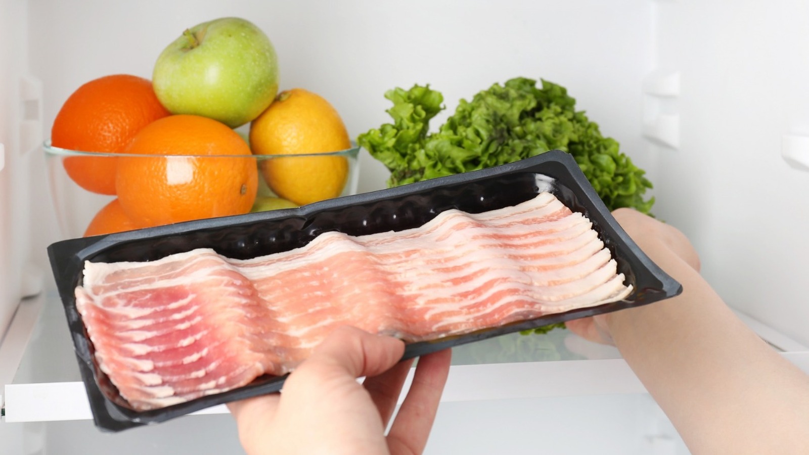 The Reason You Shouldn't Cook Bacon Directly From The Fridge