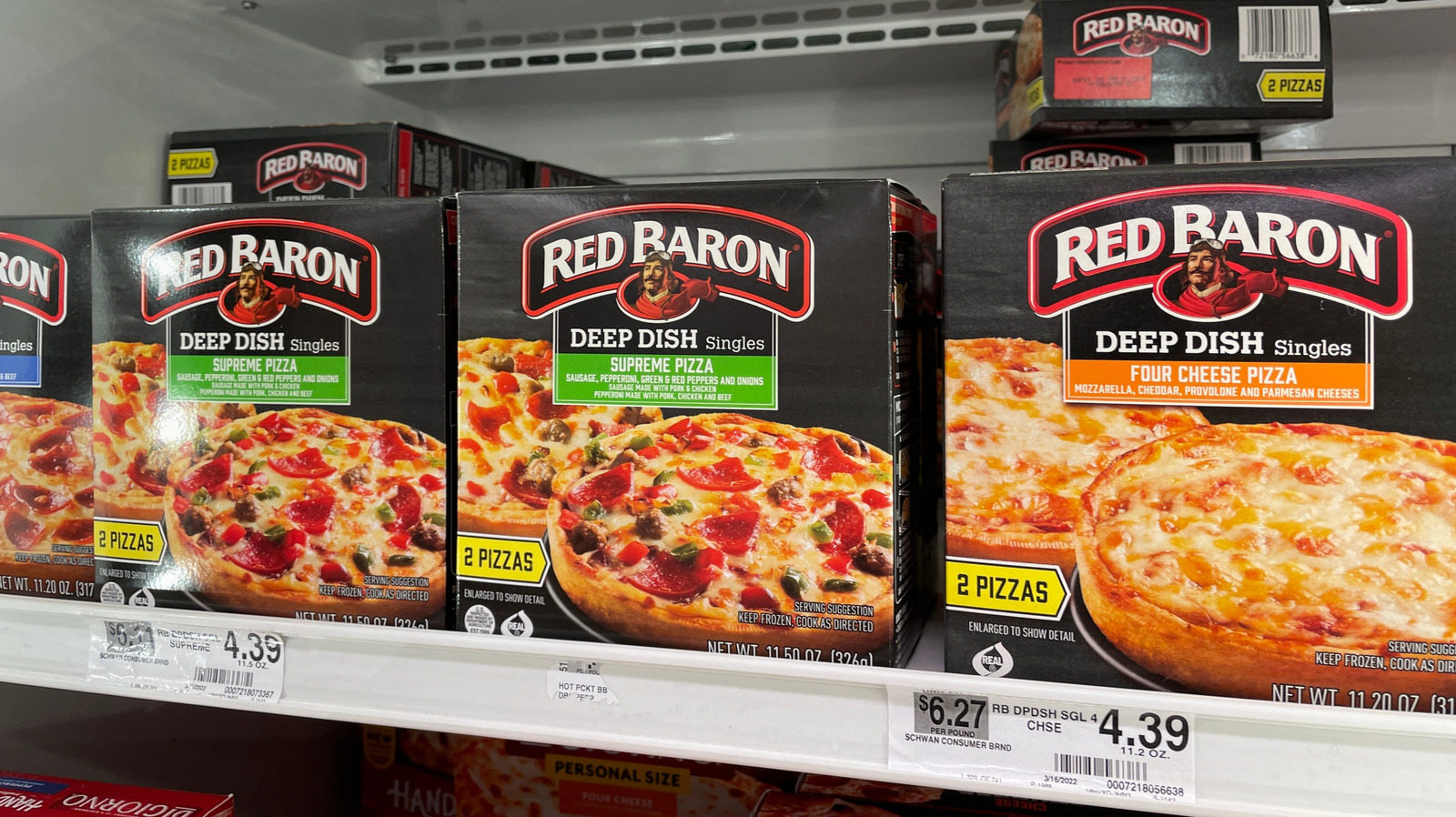 The Red Baron Frozen Pizza That's A Major Letdown For Meat Lovers