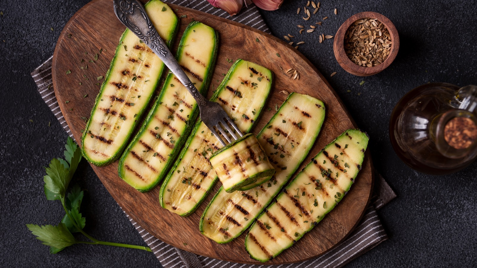 The Right Way To Slice Zucchini For Grilling