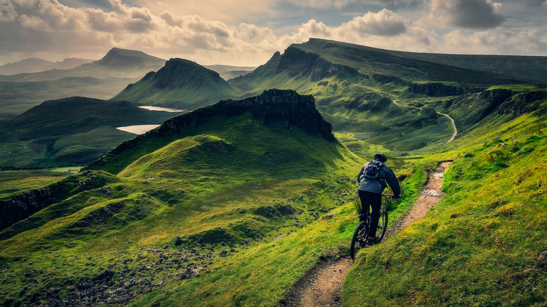 Scottish mountain biking