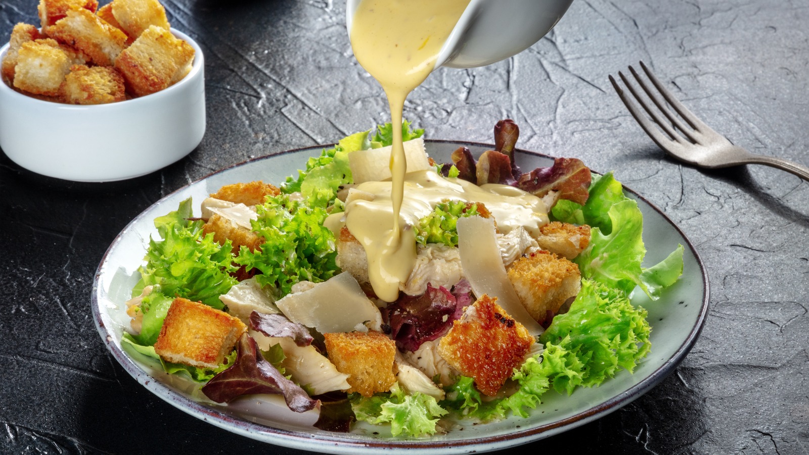 The Savory Swap For Anchovies In Caesar Salad Dressing