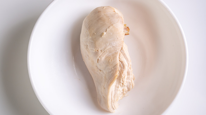 Cooked chicken breast 