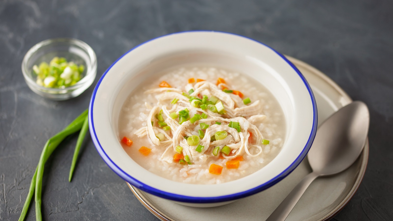 The Secret To Korean Dakjuk Is Mincing Veggies To The Size Of Rice