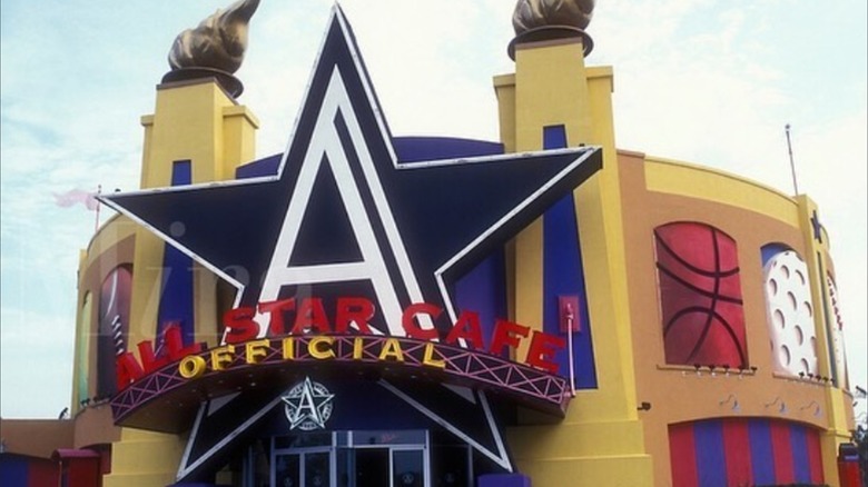Exterior of All Star Café location