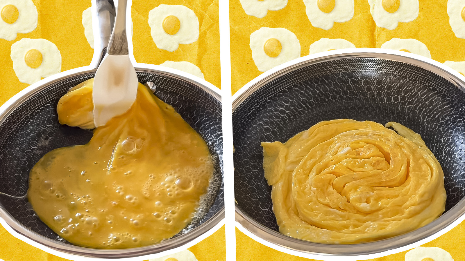 The Simple Spatula Hack To Make RoseShaped Scrambled Eggs