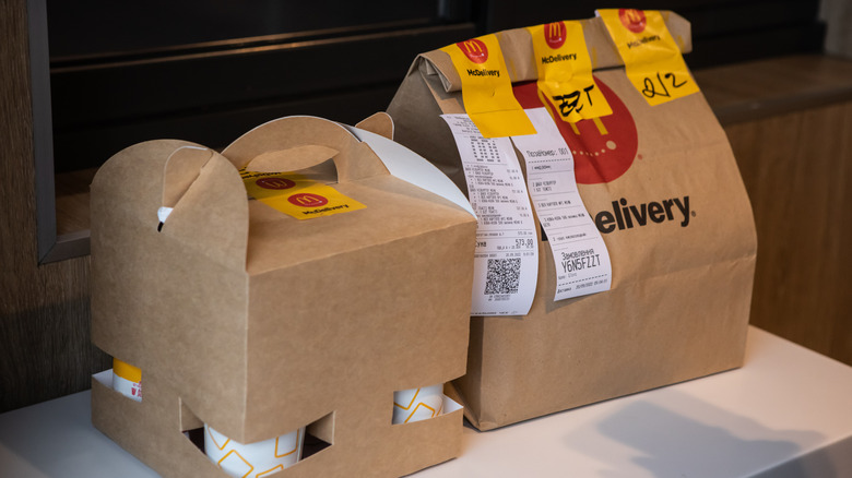 McDonald's delivery order