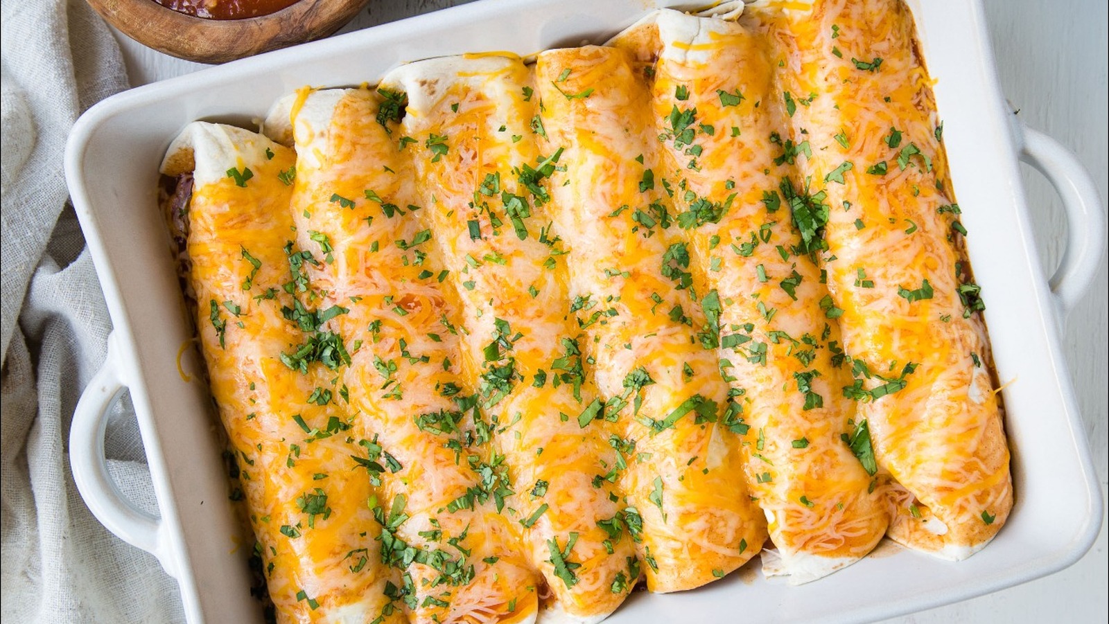 The Special Method For Creamier Enchiladas