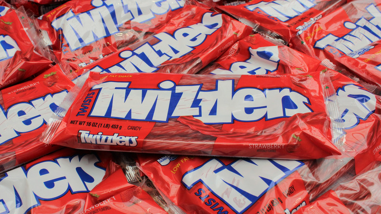 red bags of Twizzlers