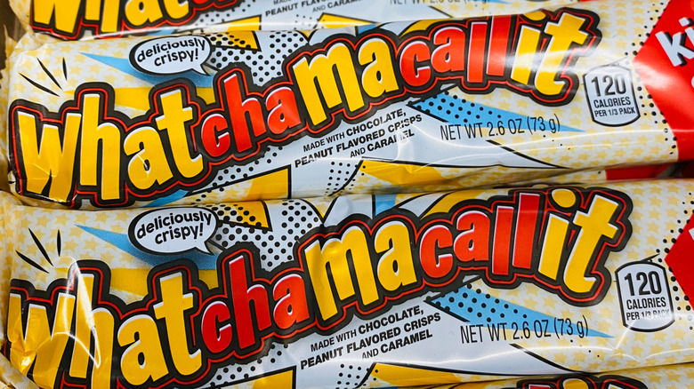 two bars of Whatchamacallit in their packaging