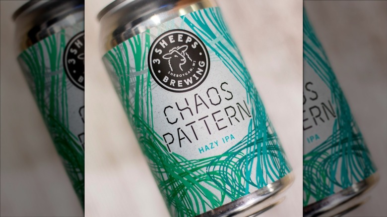 Can of Chaos Pattern IPA.