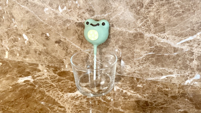 Starbucks frog cake pop