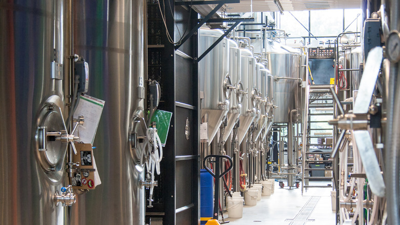 inside the alchemist brewery in vermont