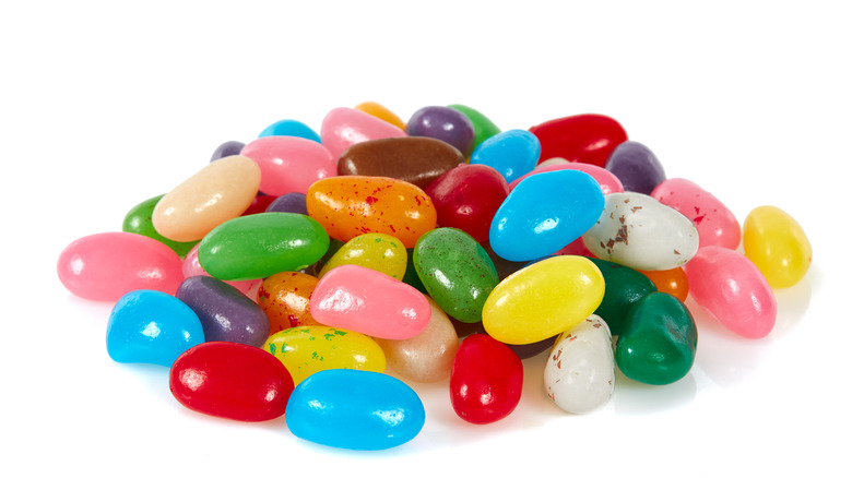 jelly beans in pile