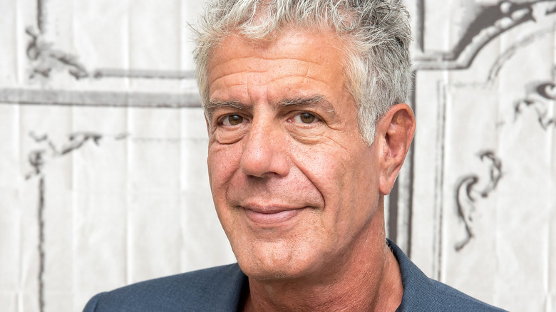 Anthony Bourdain at a BUILD event