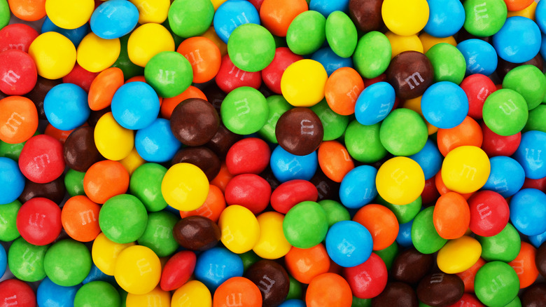 Traditional M&M's colors