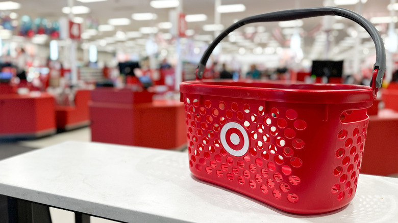 shopping basket at target
