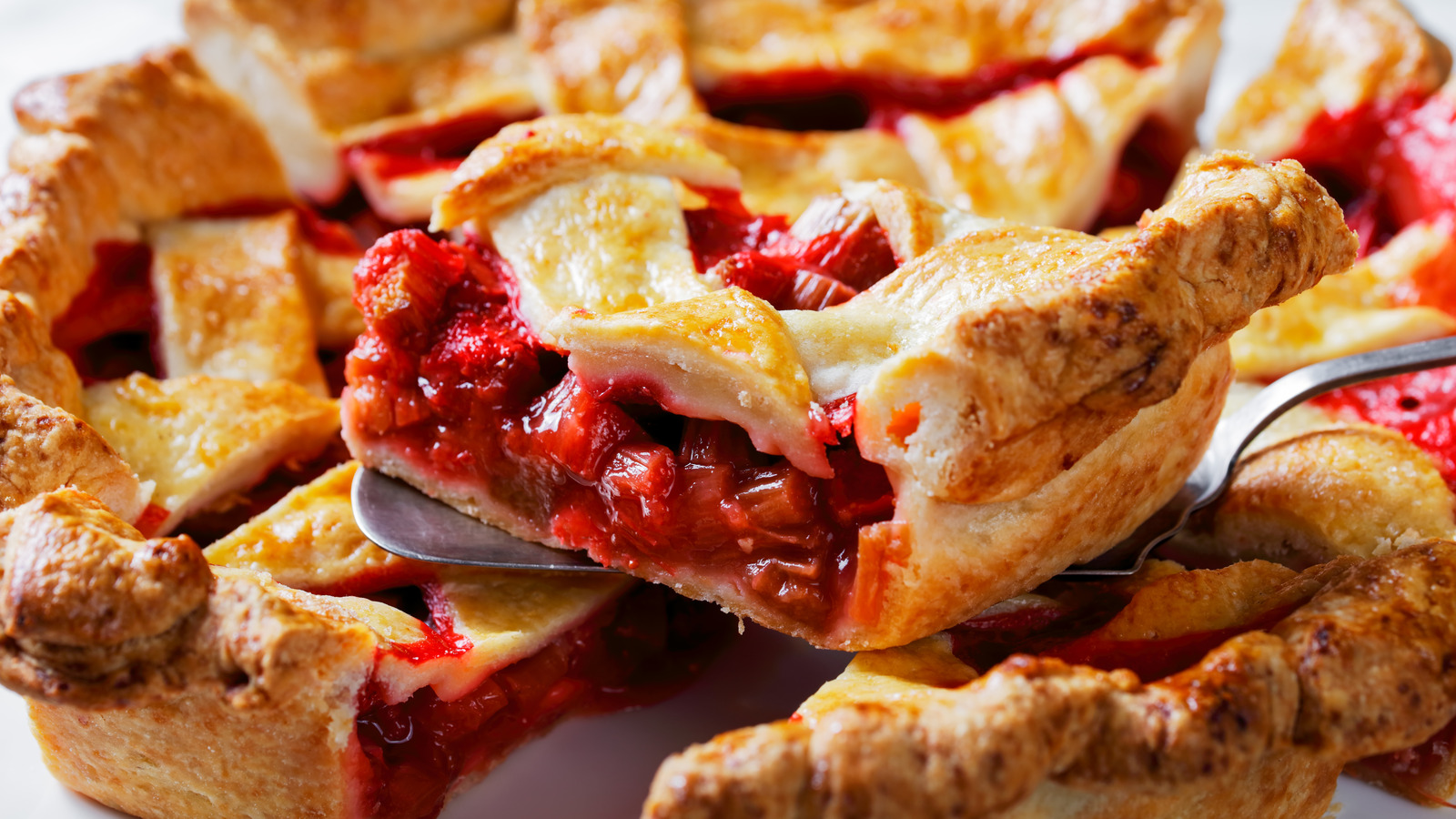 The Sweet Trick To Prevent Runny Filling In Your Rhubarb Pie